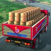 Camionista Indiano Carico Consegna Dazio