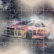 Japanische Rennwagen Puzzle
