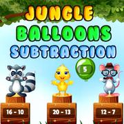Soustraction De Ballons De Jungle
