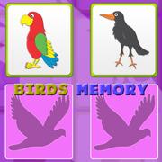 Memória Crianças Com Pássaros jogos 360
