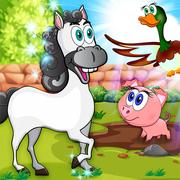 खेत जानवरों को सीखना: बच्चों के लिए शैक्षिक खेल