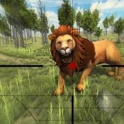 शेर शिकार 3 डी