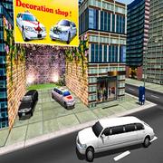 Роскошный Свадебный Лимузин Автомобиль Игра 3D