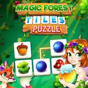 Quebra-Cabeça De Azulejos De Floresta Mágica jogos 360
