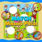 मैच लापता टुकड़े बच्चों के शैक्षिक खेल