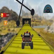 Mega Levels Auto Stunt Unmöglich Track-Spiel