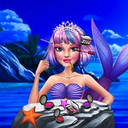 Mermaid Princesa Nuevo Maquillaje