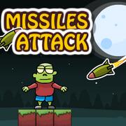 मिसाइलों का हमला