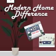 Différence À La Maison Moderne