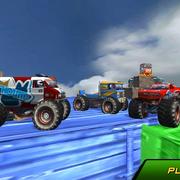 Caminhão Monstro Acrobacias Sky Condução jogos 360
