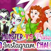 Desafio Monstro Vs Princesa Instagram jogos 360