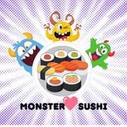 Monstro X Sushi jogos 360