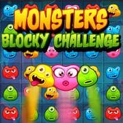 Monster Blockige Herausforderung