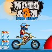 Moto X3m Pool-Party