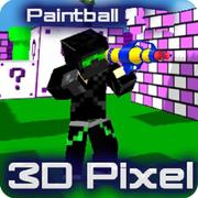 Paintball Arma Pixel 3D Multiplayer jogos 360