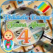Philatelic Escape Fauna Álbum 4 jogos 360