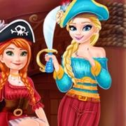 Piraten Mädchen Garderobe Schatz