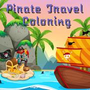 Coloriage De Voyage De Pirate