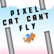 Pixel Katze Kann T Fliegen