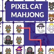 Pixel Gato Mahjong jogos 360