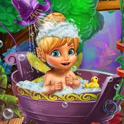 Banho De Bebê Pixie jogos 360
