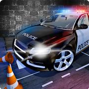 पुलिस कार पार्किंग उन्माद कार ड्राइविंग खेल