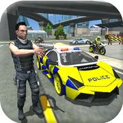 Polícia Policial Carro Simulador Cidade Missões jogos 360