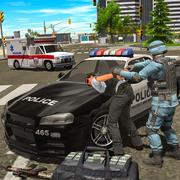 Polizei Polizisten Fahrer Simulator