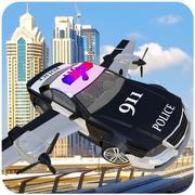 Simulador De Carro Voador Da Polícia jogos 360