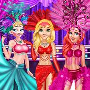 Princesa Como Las Showgirls De Las Vegas