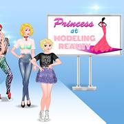 Prinzessin Beim Modellieren Der Realität