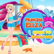 Princesa Eliza Indo Para O Aquapark jogos 360