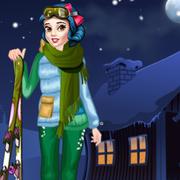 Princesa Esquí De Invierno