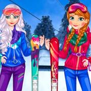 Prinzessinnen Beim Ski