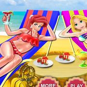 Princesses Dia De Praia jogos 360