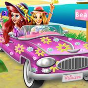 Princesses Viagem De Praia jogos 360