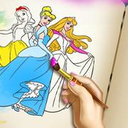 Princesses Livro De Colorir jogos 360