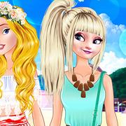 Princesas Bem-Vindos Festa De Verão jogos 360