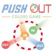 Push Out Farben Spiel