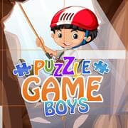 Puzzle-Spiel Jungen