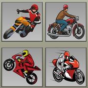 Memória Motocicletas De Corrida jogos 360