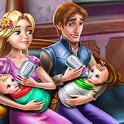 Rapunzel Gêmeos Dia Da Família jogos 360