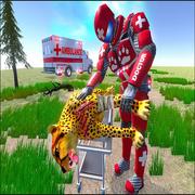 Resgate Animal Robô Médico Real jogos 360