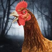 Gruseliges Hühnerfüße-Escape-Spiel