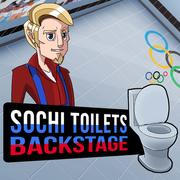 Sotschi Toiletten : Backstage