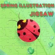 Frühling Illustration Puzzle