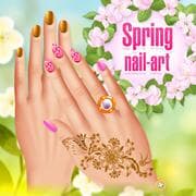 Frühlings-Nail-Art
