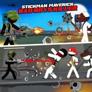 Stickman Maverick : Assassino Bad Boys jogos 360