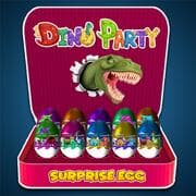 Überraschungseier-Dino-Party