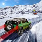 SUV Conducción De Nieve 3D